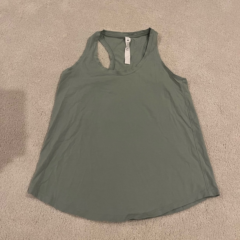 Lululemon women’s love tank top green - Picture 3 of 5